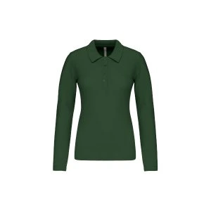 Polo Senhora K257 Verde Garrafa