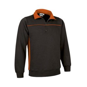 Camisola Cardada Thunder Preto/Laranja