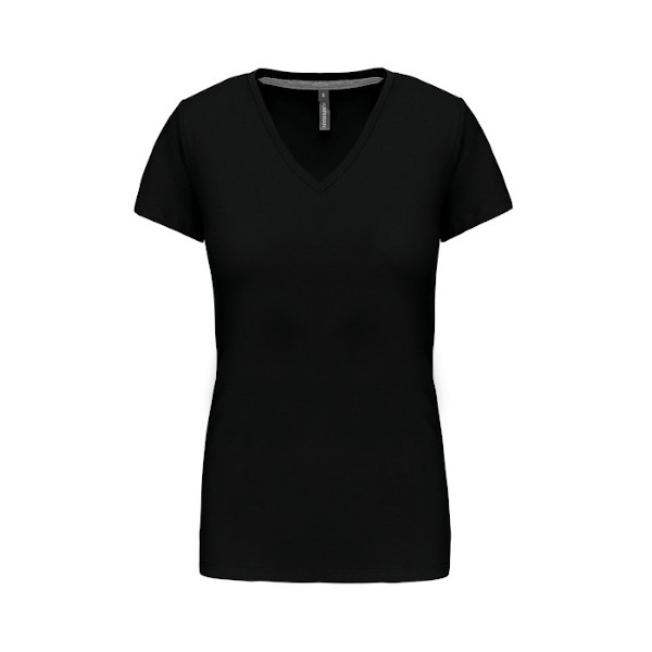 T-Shirt Senhora Decote V K381