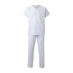 Conjunto Pijama Cirúrgico P800 Branco